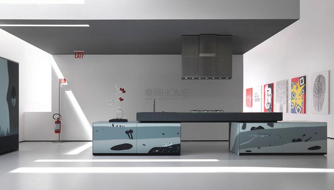 artematica vitrum Artematica Vetro Bianco Nuvola 餐边柜