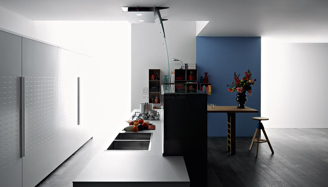 new logica system isola valcucine12 1 Artematica Uniline Bianco Ghiaccio 餐边柜