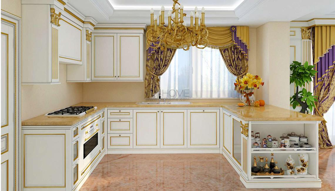 Luxury classic kitchen in Legacy model 整体橱柜