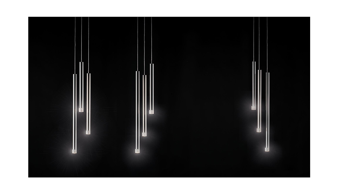 Lampadario con pendenti Black & More吊灯