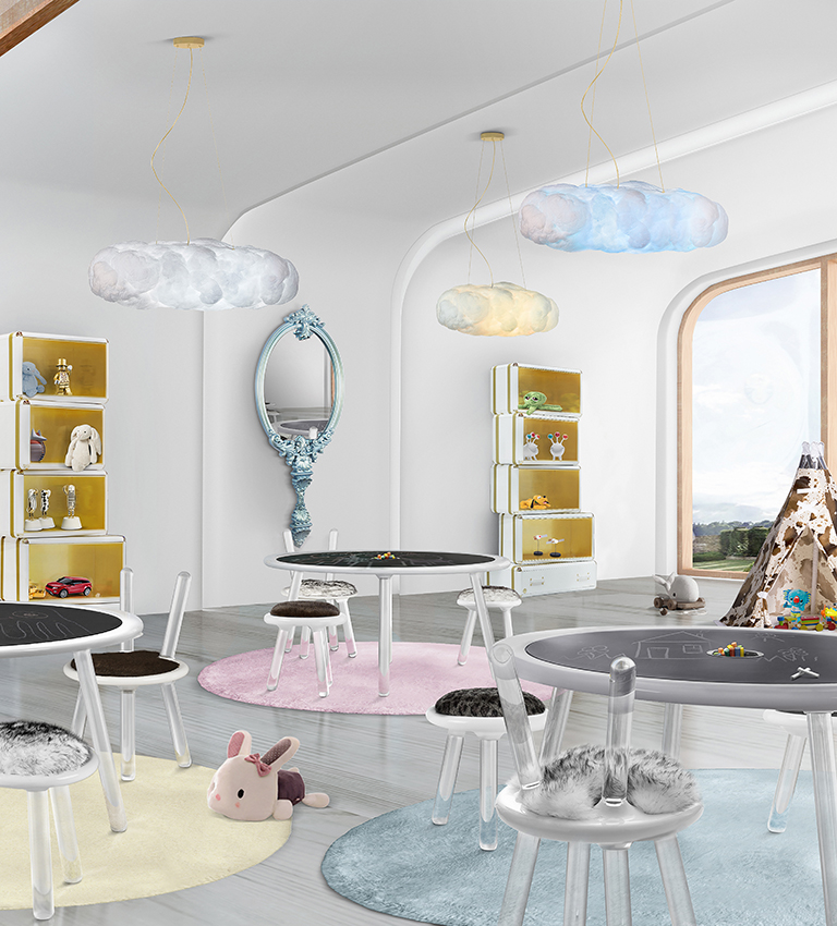 ILLUSION WHITE BEAR 休闲椅