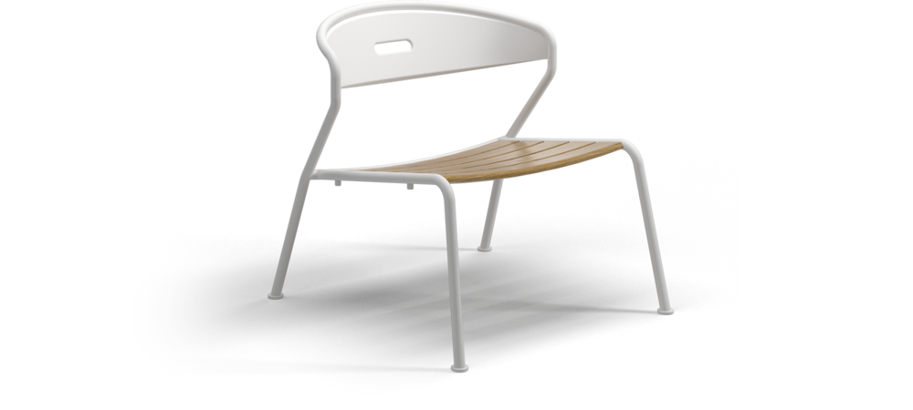 Curve-Stacking Lounge Chair 休闲椅
