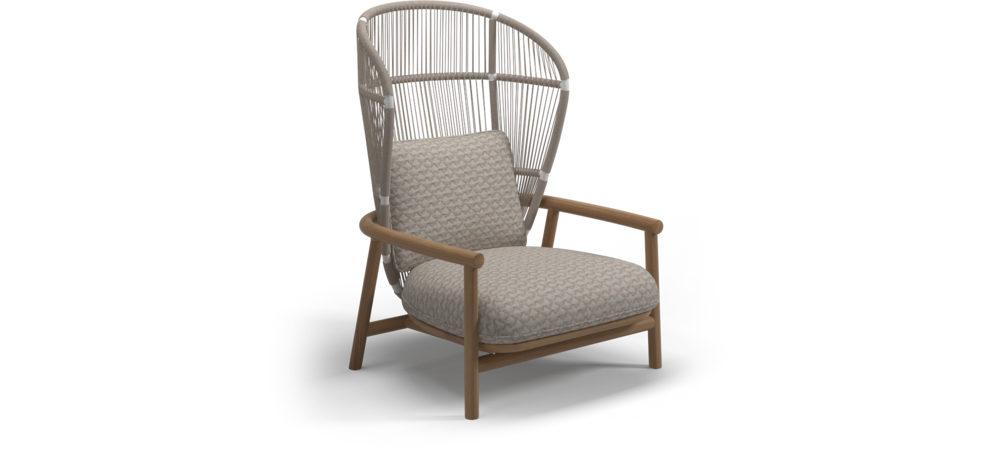 Fern-Lounge Chair High Back 休闲椅