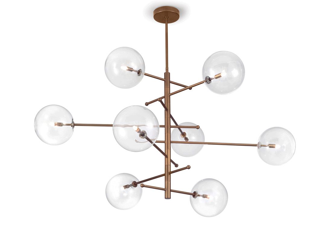 ESTRO-ESTRO SOSPENSIONE 8 LUCI 吊灯