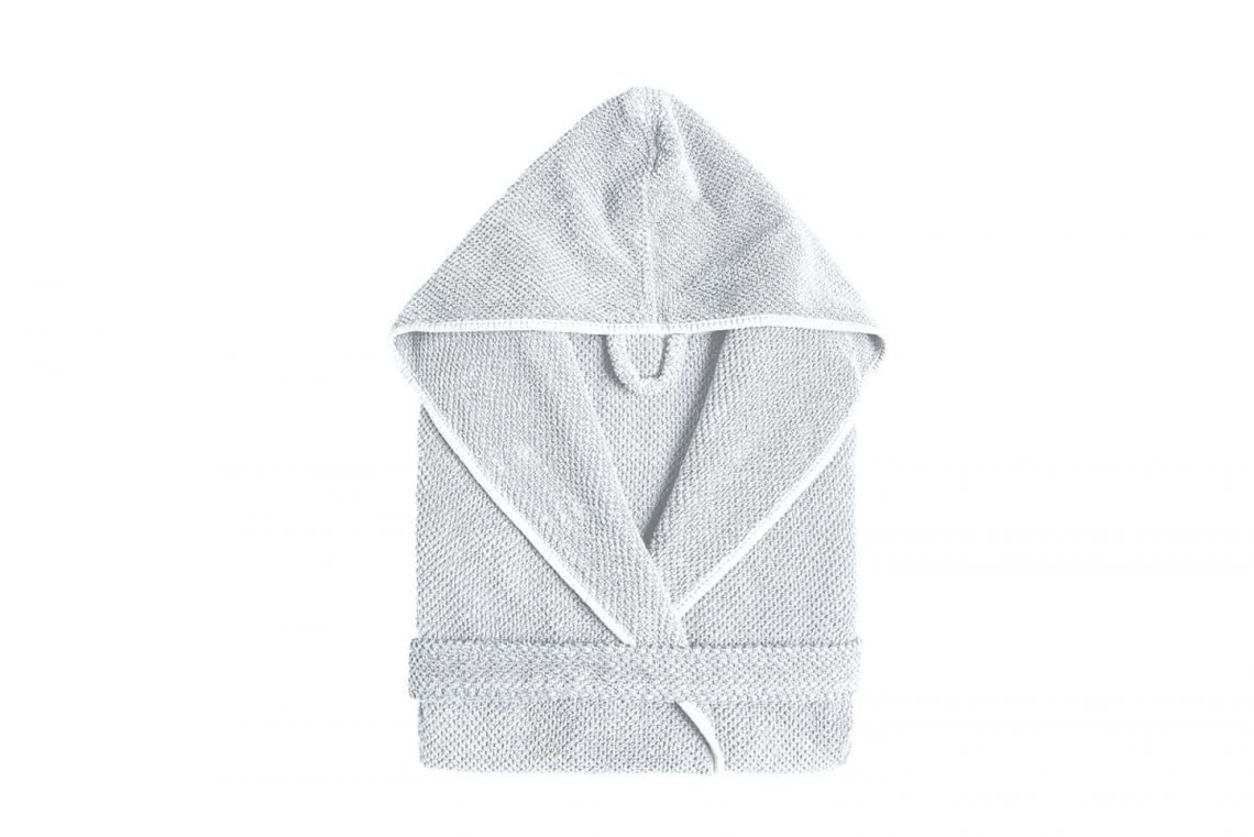 GracciozaBEE WAFFLE BATH ROBE 浓情华夫系列连帽浴袍