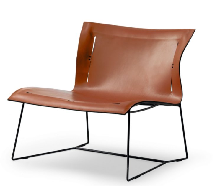 Cuoio Lounge Chair.休闲椅