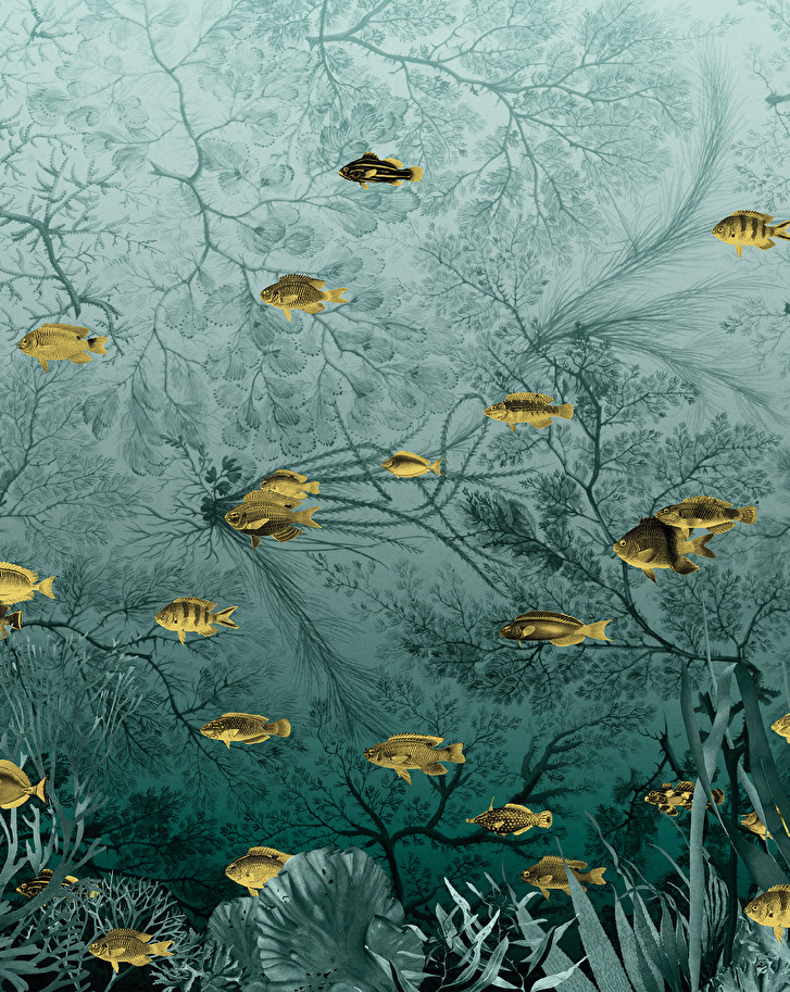 Devon&DevonSamoa Gold Wallpaper墙纸